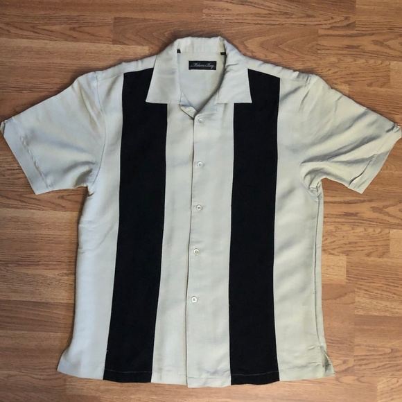 Milano Other - Milano Bay Sz S Short Sleeve Button Down Shirt *15